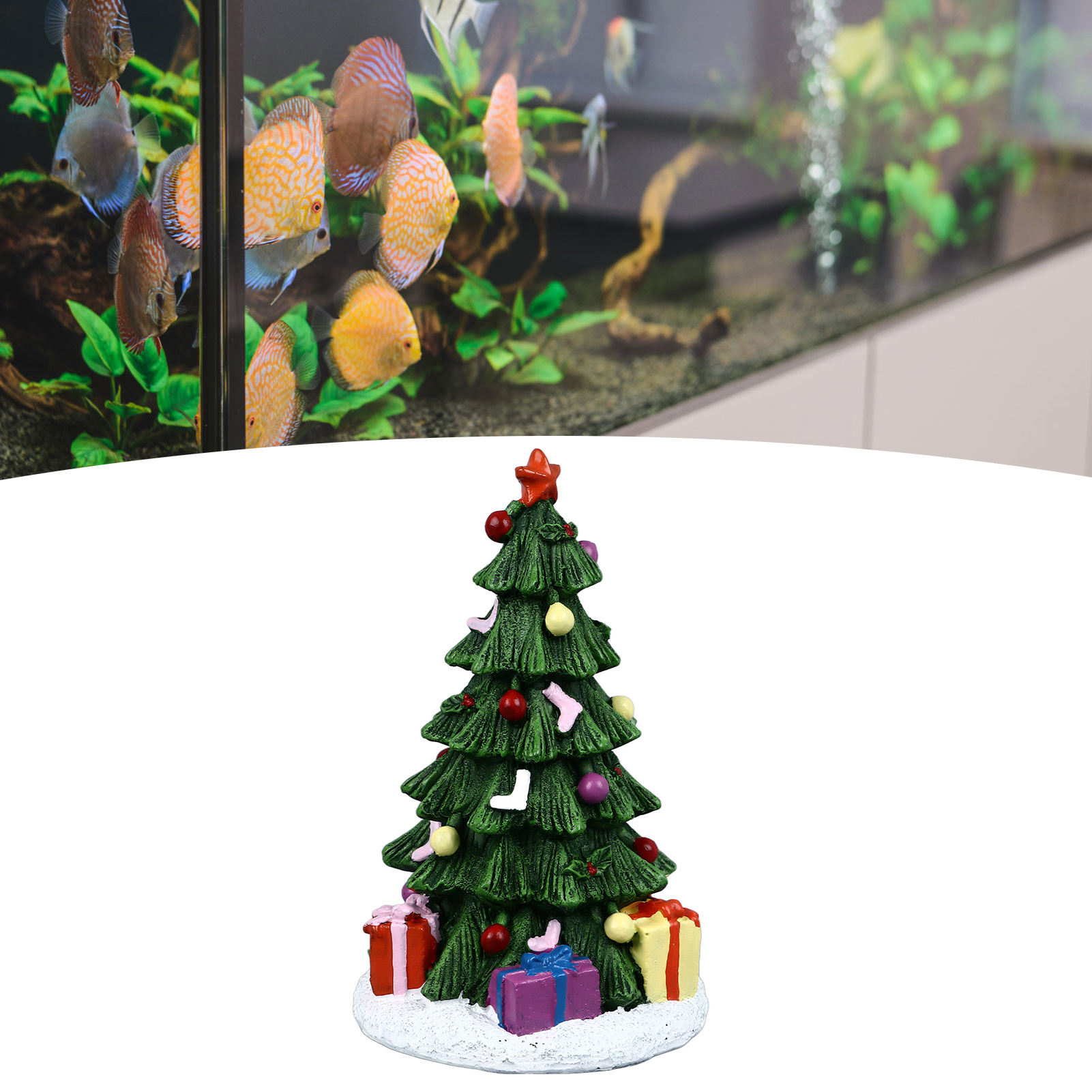 ZK20 Christmas Fish Tank Ornam - огляд і ціна Aquarium Planted Tree