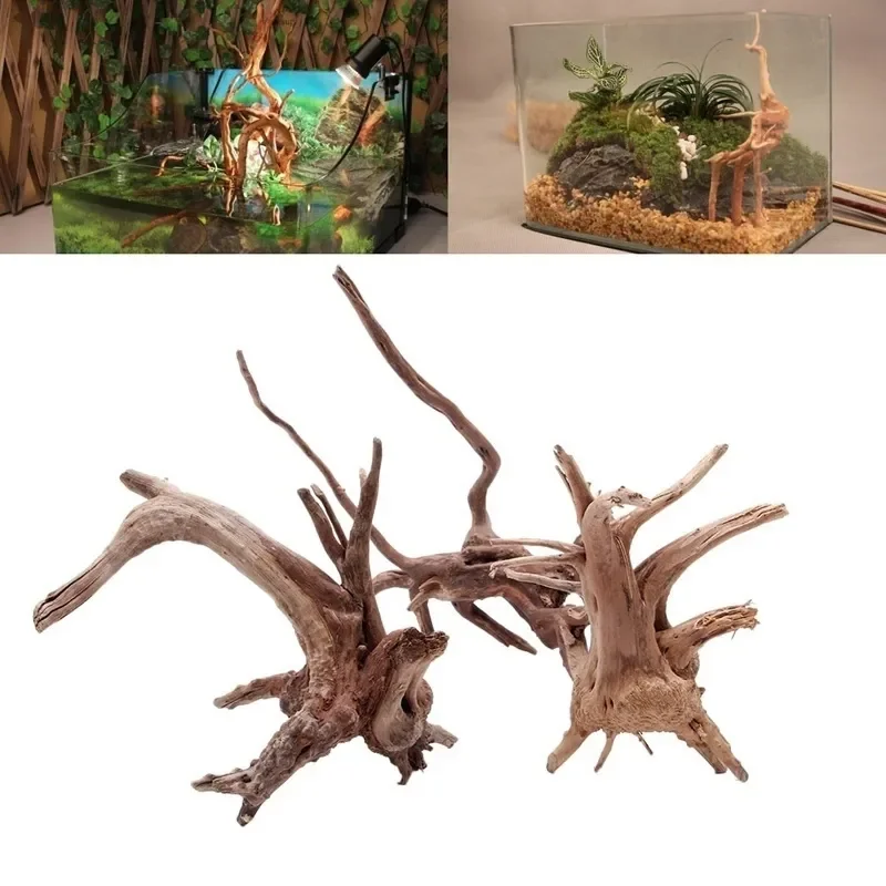 Natural Tree Trunk Driftwood A - огляд і ціна Aquarium Planted Tree