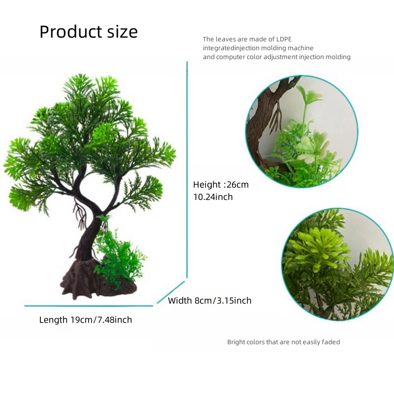 Fish Tank DIY Artificial Aquar - огляд і ціна Aquarium Planted Tree