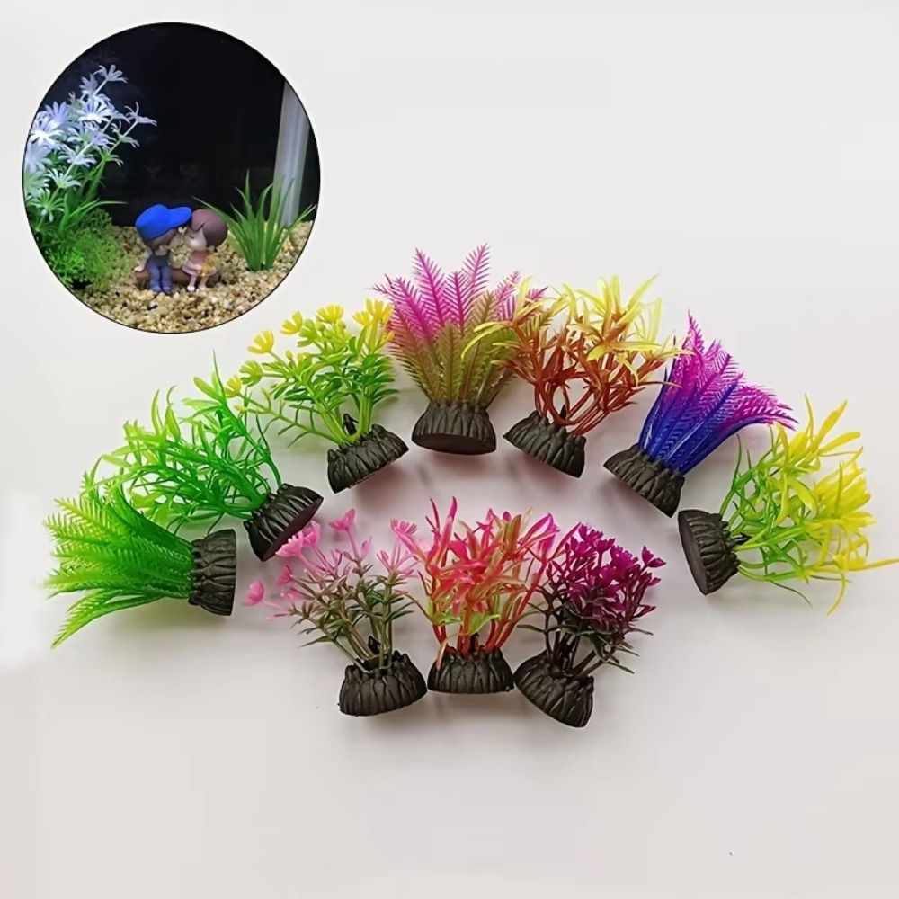 Plastic Artificial Aquarium Pl - огляд і ціна Aquarium Planted Background