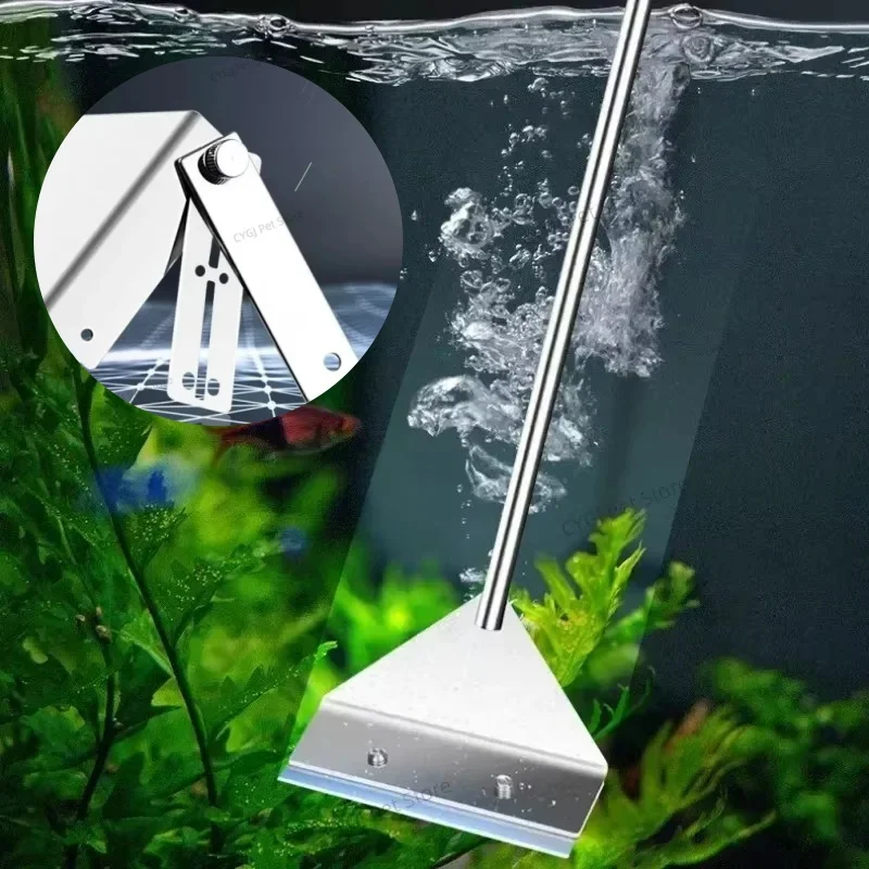 Fish Tank Cleaning Tool Flat S - огляд і ціна Planted Aquarium Maintenance Kit