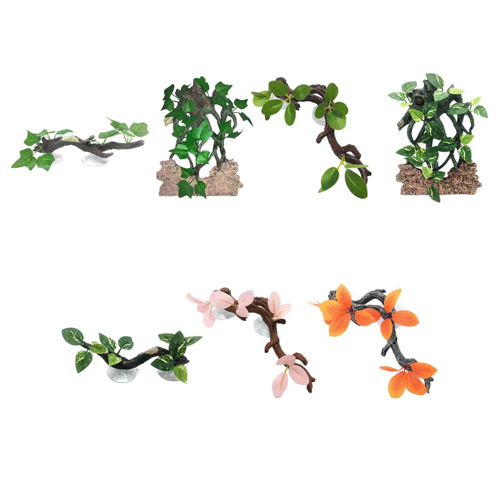 Gecko Plant Ornament Aquarium  - огляд і ціна Aquarium Planted Background