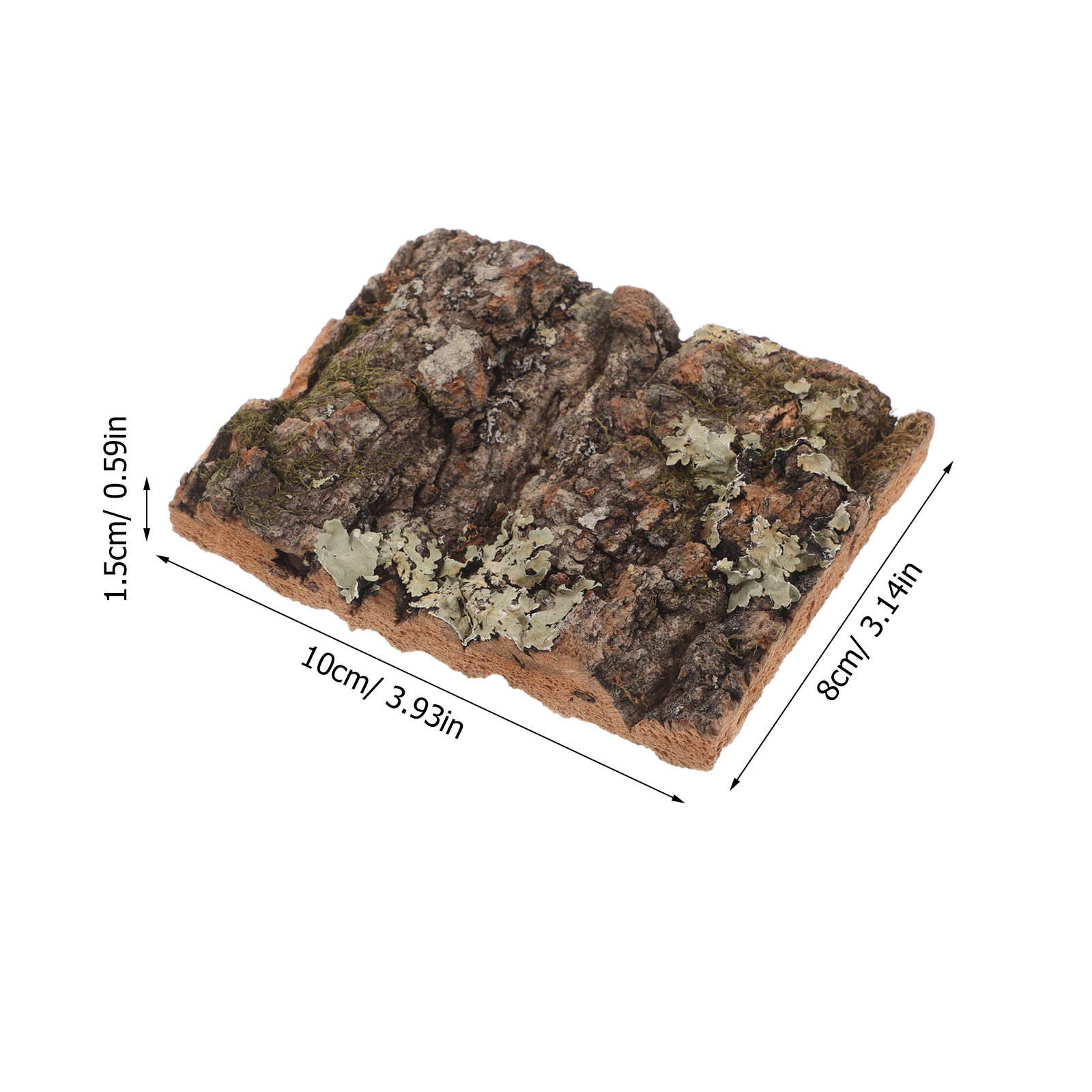 Cork Bark Tree Bark for Reptil - огляд і ціна Aquarium Planted Background