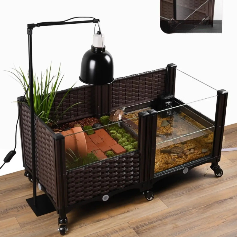 Eco Turtle Tank with Basking P - огляд і ціна Aquarium Plant Yellowing
