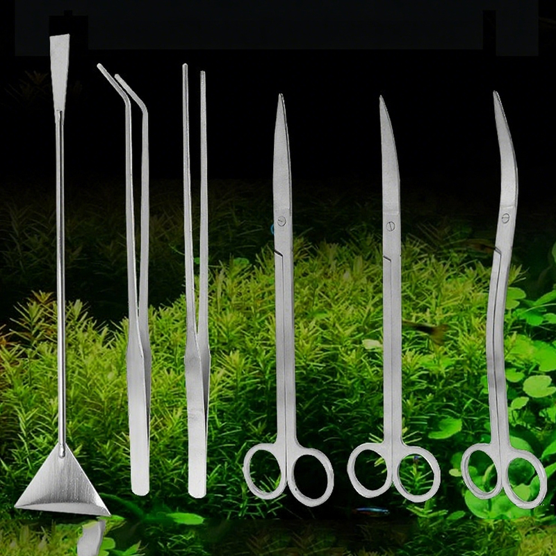 Aquarium Scissors Tweezers Too - огляд і ціна Planted Aquarium Maintenance Kit