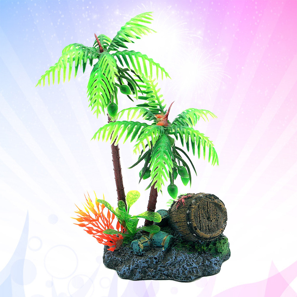 Simulative Coconut Trees Brigh - огляд і ціна Aquarium Planted Tree