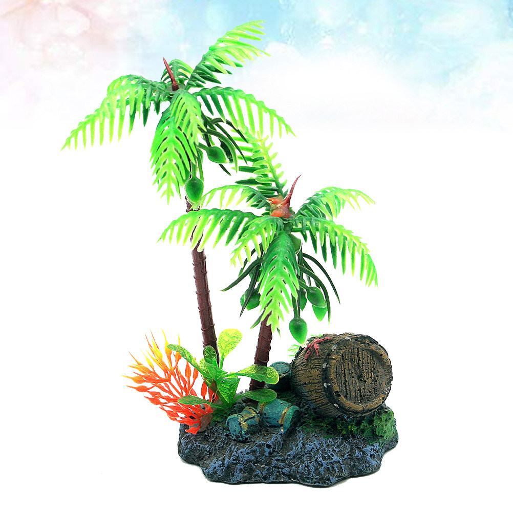 Simulative Coconut Trees Brigh - огляд і ціна Aquarium Planted Tree