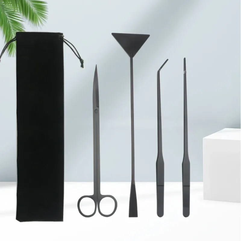 Water Grass Scissors Set Four  - огляд і ціна Planted Aquarium Maintenance Kit